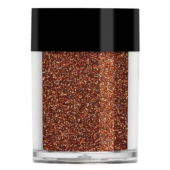 Бронзовый голографический микро-глиттер Lecente Ash Fireworks Holographic Glitter (8,5 г)