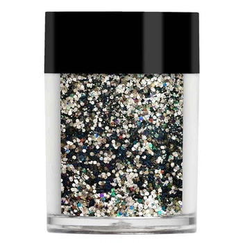 Чорне золото Голограмний мульти-глітер Lecente Black Gold Holographic Multi Glitz (8г)