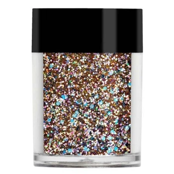 Золотистий зелено-ліловий мульти-глітер Lecente Treacle Multi Glitz Glitter (7 г)