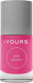 Розовый лак для стемпинга :YOURS Pink Passion 15 мл