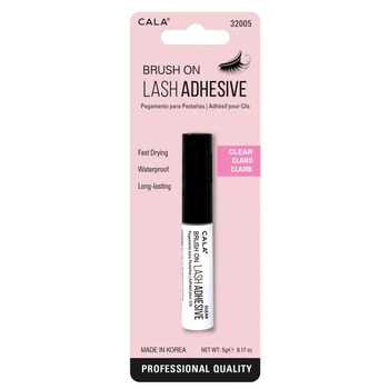 Клей для ресниц прозрачный Cala Brush-On Eyelash Glue Clear 5г