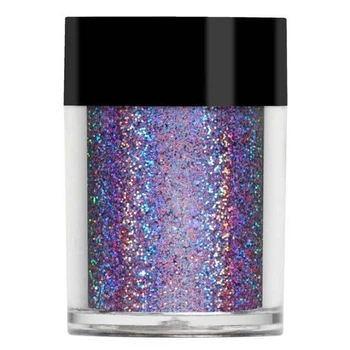 Бузковий супер голографічний глітер Lecente Majestic Super Holographic Glitter (8 г)