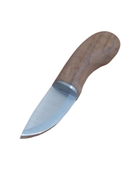 Компактный нож MK1 SSH, нержавеющая сталь, ручка орех, чехол кожа, лезвие 60мм BPS KNIVES
