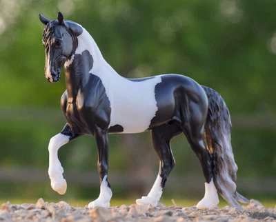 Battlefield Angel HP traditional фриз пінто жеребець Breyer 1865