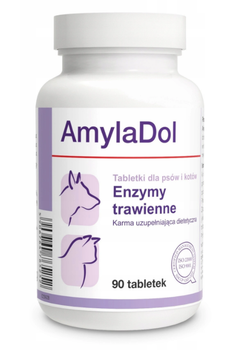 Dolfos (Долфос) AmylaDol добавка для улучшения пищеварения собак и кошек - 90 табл.