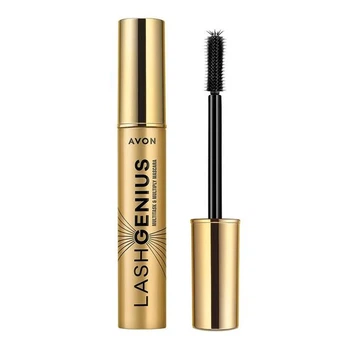 Багатофункціональна туш для вій 5 в 1 avon, чорна 10мл