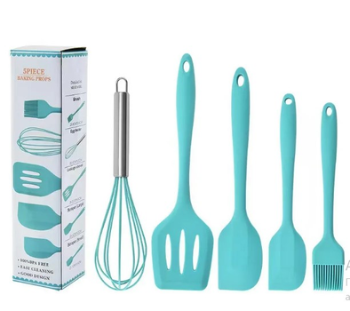 Набор кухонных принадлежностей kitchenWare 5 предметов, sky