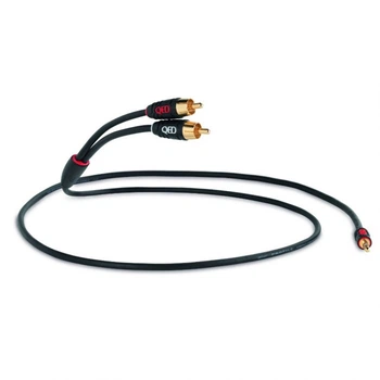Межблочный Аналоговый Кабель QED Profile J2P 2xRCA-3.5mm 1m (QE2717)