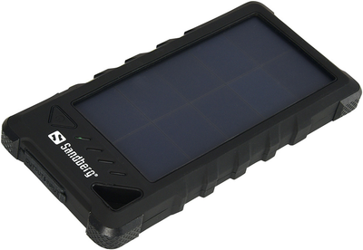 Powerbank solarny Outdoor Sandberg 16000 mAh Black (5705730420351)