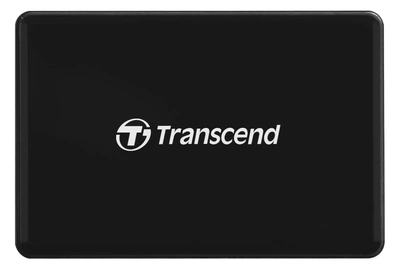 Czytnik Transcend USB3.1 Gen1 All-in-1 Multi Card Reader Type-C Black (TS-RDC8K2)