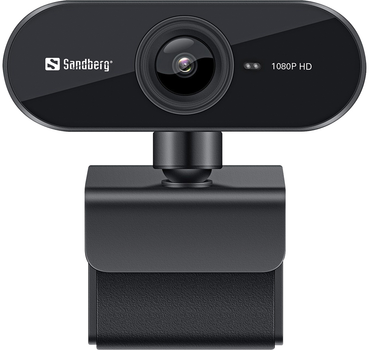 Kamera internetowa Sandberg Webcam Flex 1080P HD Czarna (5705730133978)