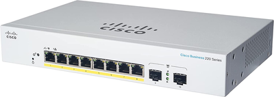 Switch Cisco CBS220-8P-E-2G-EU