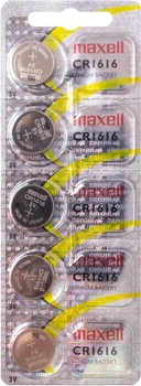 Baterie Maxell CR1616 5PK (5 X 1) CARD 5 szt. (18586400)