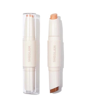 Стик-карандаш для контуринга 2-в-1 Sheglam Color & Sculpt Stick - Nude & Cocoa, 3,3 г/1,7 г