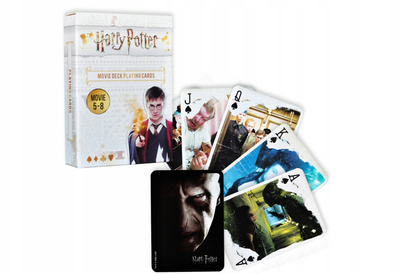Karty do gry Cartamundi Harry Potter Movie 5-8 1 talia x 55 kart (5411068017483)