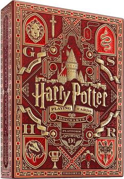 Карти гральні Bicycle Harry Potter Red 1 колода x 54 карти (850016557490)