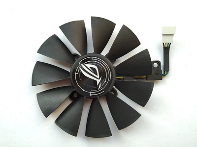 Вентилятор FirstD для видеокарты ASUS STRIX 87 мм 4-pin FDC10U12S9-C (T129215SU PLD09210S12HH) (№116.006)