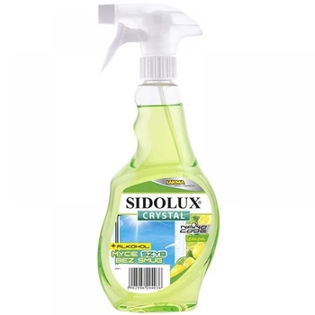 Засіб для миття вікон та скляних поверхонь Sidolux Лимон 0,5л