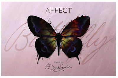 Палетка для макіяжу Affect Butterfly Makeup Palette 30.2 г (5902414438729)