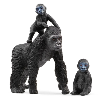 Набір фігурок Schleich Wild Life Сім'я горил 7.1 см (4059433654010)