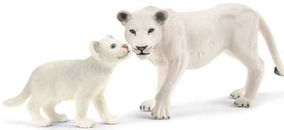 Набір фігурок Schleich Wild Life Біла левиця з левенятами (4059433296333)