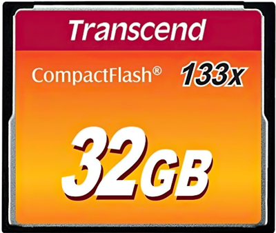 Карта памяти Transcend CompactFlash 32GB 133x (TS32GCF133)