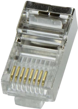 Конектор Logilink MP0003 CAT5 8P8C 100 шт Silver (4052792003833)
