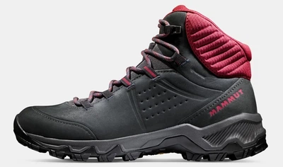 Женские ботинки Mammut Nova IV Mid GTX Women (UK 6| EUR 39 1/3 | 24,5 cm) Black-Blood red