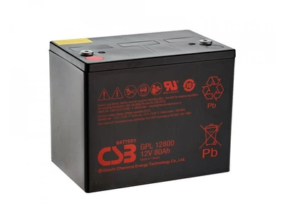 Аккумуляторная батарея CSB GPL12800 12V 80 Ah AGM VRLA