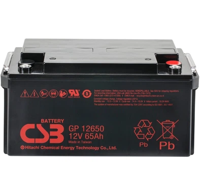 Аккумуляторная батарея CSB GP12650 12V 65 Ah AGM VRLA