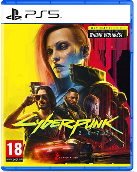 Гра PS5 Cyberpunk 2077: Ultimate Edition Російська Озвучка, BD диск (5902367641870)