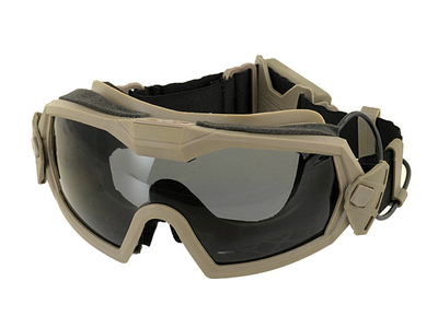 Защитные очки-маска тип Gogle mod.2 С вентилятором - Dark Earth [FMA]