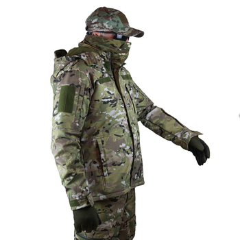 Куртка демісезонна тактична Caprice Soft shell  48р Мультикам