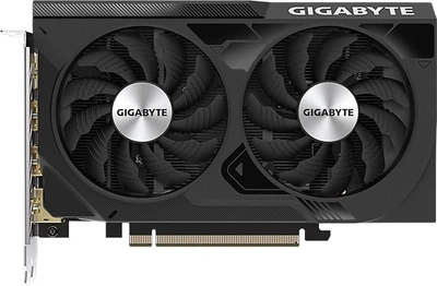 Відеокарта Gigabyte PCI-Ex GeForce RTX 4060 WINDFORCE 8G 8GB GDDR6 (128bit) (2460/17000) (2 x HDMI, 2 x DisplayPort) (GV-N4060WF2-8GD)