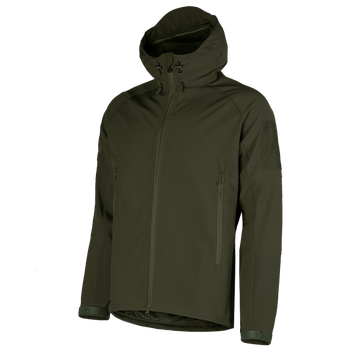 Куртка тактическая износостойкая облегченная для силовых структур SoftShell 3.0 Олива (6593), L (SK-N6593LS)