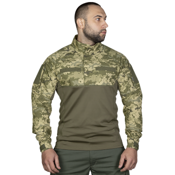 Рубашка тактическая боевая универсальная для силовых структур CM Blitz Камуфляж/Олива (7020), XXXL (SK-N7020(XXXL)S)