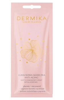 Маска для обличчя Dermika Luxury Placenta luksusowa anti-aging 10 мл (5902046767556)