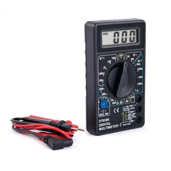 Цифровой мультиметр DT-830 (тестер) с дисплеем 47х14мм