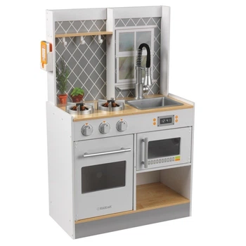 Детская кухня KidKraft со светом и звуком Lets Cook Light and Sound, 53395