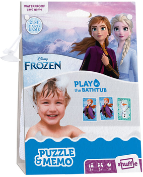 Настільна гра Cartamundi Shuffle. Aqua game Disney Frozen (5411068860485)