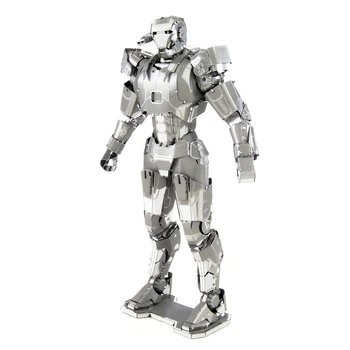 Металлический конструктор 3Д Metal Earth - Marvel - War Machine, MMS323