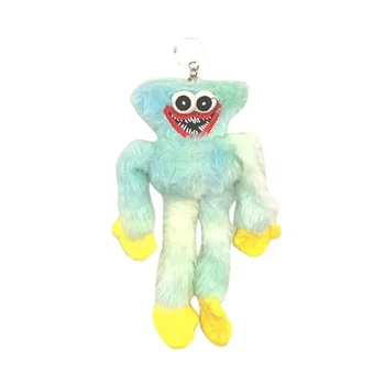 М'яка іграшка-брелок Хагі Ваги 20 см Huggy Wuggy Блакитний (SH777212)