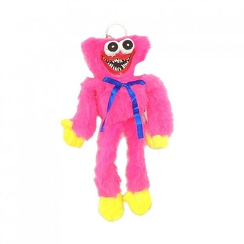 М'яка іграшка-брелок Хагі Ваги 20 см Huggy Wuggy Рожевий (SH777207)