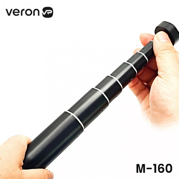 Монопод подовжувач VERON M-160 (телескопический, для телефона, до 160 см, аксесуар для штатива) - Чорний