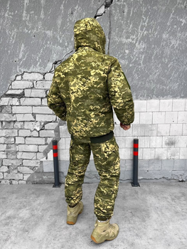 Тактический зимний теплый военный комплект Logos ( Куртка + Штаны ), Камуфляж: Пиксель ВСУ, Размер: M