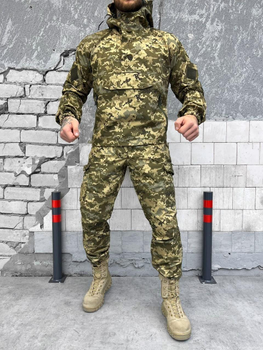 Тактический военный комплект горка Shark ( Куртка + Штаны ), Камуфляж: Пиксель ВСУ, Размер: 56