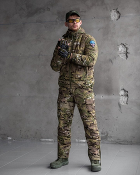Тактичний зимовий теплий військовий костюм Level 7 ( Куртка + Штани ), Камуфляж: Мультикам, Розмір: S