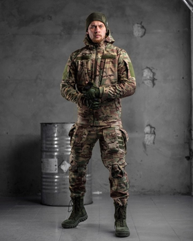 Тактичний теплий військовий комплект Shark Tac ( Куртка + Штани ), Камуфляж: Мультикам, Розмір: XL