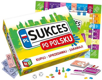 Gra planszowa Multigra Sukces po Polsku (5906395301355)