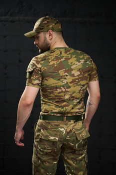Тактическая футболка с липучками на груди и плечах XXL